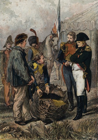 Napoleon and the English Sailor by English School